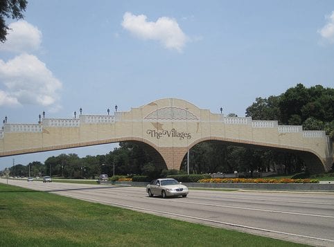 The Villages Golf Cart Bridge